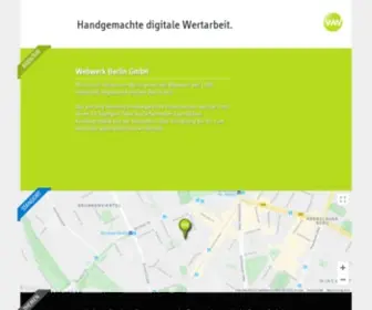 Webwerk.de(Webwerk Berlin GmbH) Screenshot