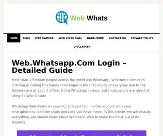 Webwhats.app(Whatsapp Web) Screenshot