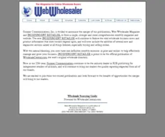 Webwholesalermagazine.com(Webwholesalermagazine) Screenshot