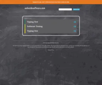 Webwidesoftware.com(Webwidesoftware) Screenshot