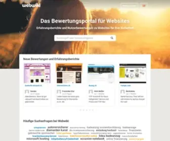 Webwiki.ch(Die) Screenshot