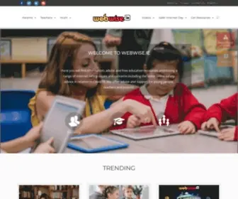 Webwise.ie(Internet Safety) Screenshot