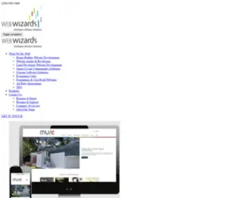 Webwizards.ca(Winnipeg Web Design) Screenshot