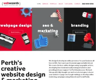Webwizards.com.au(Web Design Perth) Screenshot
