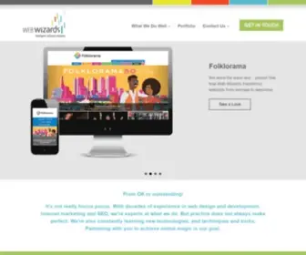 Webwizmedia.com(Winnipeg Web Design) Screenshot