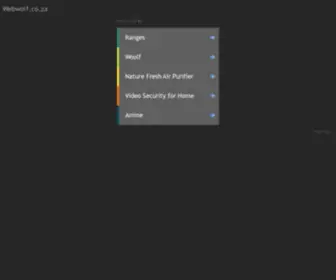 Webwolf.co.za(Vps) Screenshot