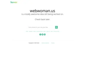 Webwoman.us(Webwoman) Screenshot