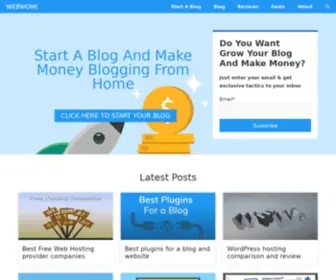 Webwone.com(Proven SEO Strategies & Blogging Tips) Screenshot