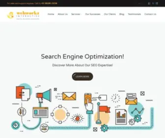 WebworkZinteractive.com(Webworkz Interactive) Screenshot