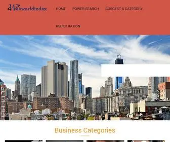 Webworldindex.org(Premium Web Directory) Screenshot