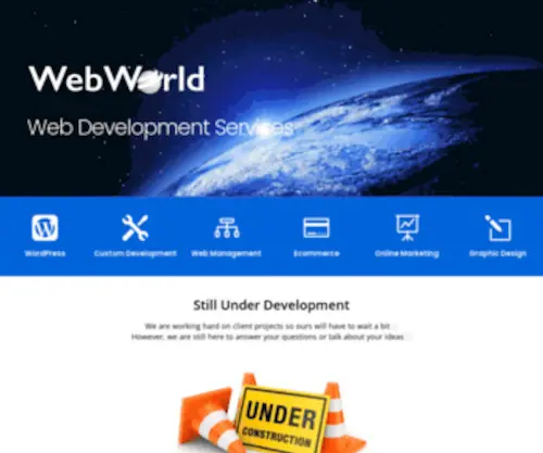WebWorldst.com(Web World Strategies) Screenshot