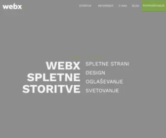 Webx.si(Vse spletne storitve na enem mestu) Screenshot