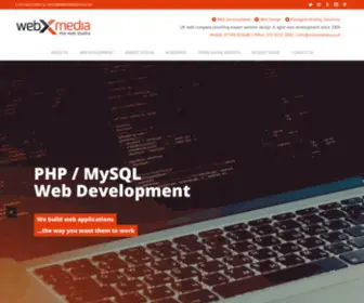 WebXmedia.uk(Web Design and Development Portsmouth) Screenshot