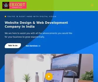 WebXort.com(Development & Digital Marketing Services) Screenshot