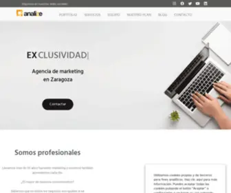 Webysocialmedia.com(Agencia de Marketing Digital en Zaragoza) Screenshot