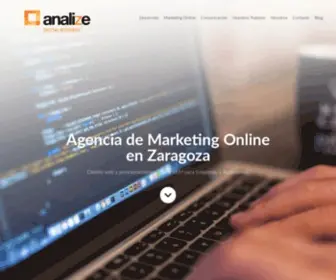 Webysocialmedia.es(Agencia de Marketing Online en Zaragoza) Screenshot