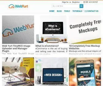 Webyurt.com(Free resources and tools for web site designers and developers) Screenshot