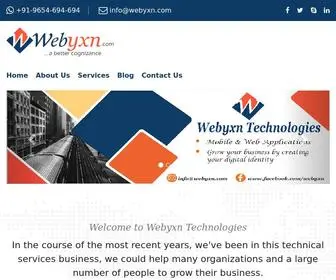 Webyxn.com(Website Designing & Development) Screenshot