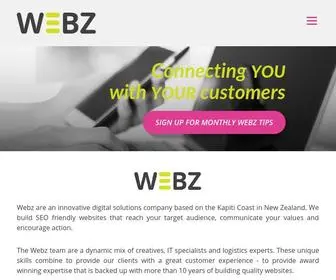 Webz.nz(Webz websites) Screenshot