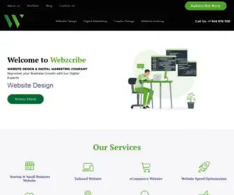 Webzcribe.com(Webzcribe) Screenshot