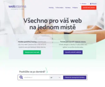 Webzdarma.cz(Databáze) Screenshot