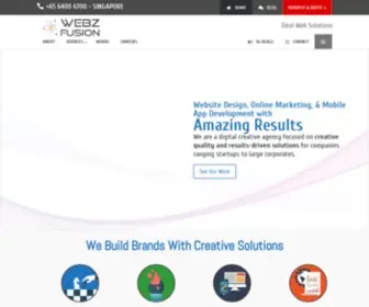 WebzFusion.com(Webz Fusion) Screenshot