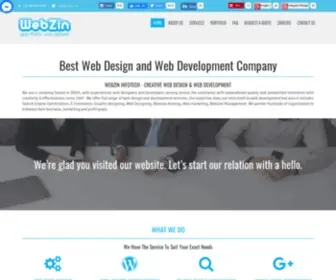 Webzin.in(Webzin Infotech) Screenshot