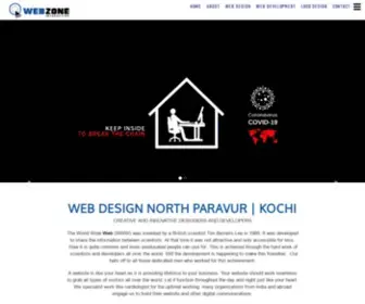 Webzoneinteractive.com(Web design company North Paravur) Screenshot