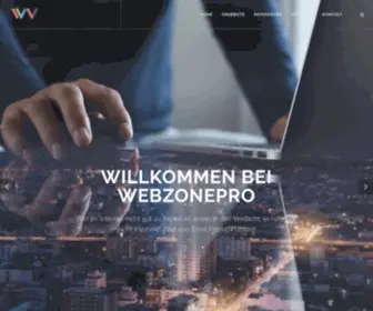 Webzonepro.ch(Home) Screenshot