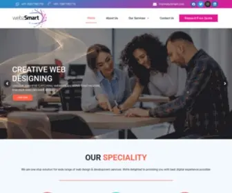 Webzsmart.com(Web Designing Services) Screenshot