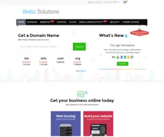 Webzsolutions.co.in(Supersite) Screenshot