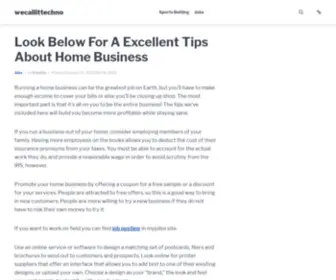 Wecallittechno.net(WeCallitTechno) Screenshot