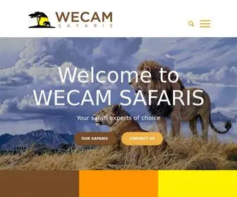 Wecam-Safaris.com(Wecam Safaris) Screenshot