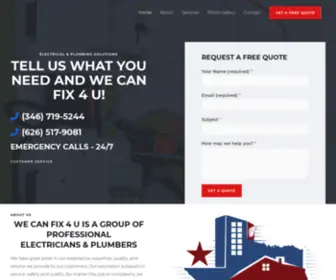 Wecanfix4U.com(We Can Fix 4 u) Screenshot