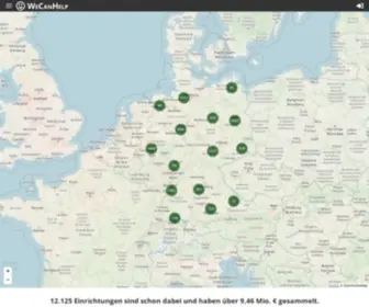 Wecanhelp.de(Mach aus Deinem Einkauf eine gute Tat) Screenshot