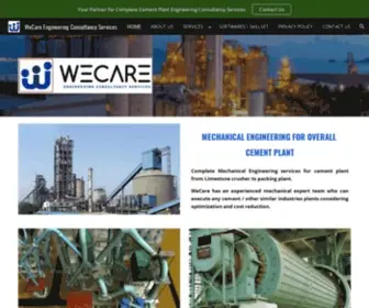 Wecareecs.com(WeCare Engineering Consultancy Services) Screenshot