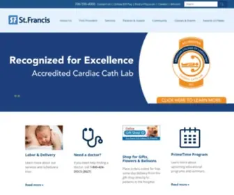 Wecareforlife.com(Francis Hospital) Screenshot