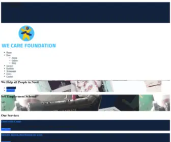 Wecarefoundation.co(We Care Foundation) Screenshot