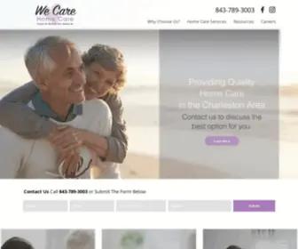 Wecarehc.com(We Care Home Care) Screenshot