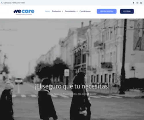 Wecarelatam.com(WeCare) Screenshot