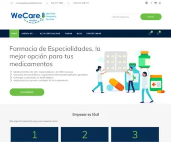 Wecarepharma.mx(WeCare Pharma) Screenshot