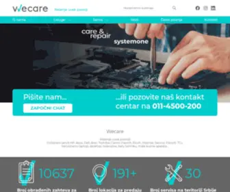 Wecare.rs(Rešenje uvek postoji) Screenshot