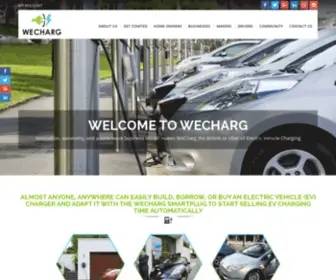 Wecharg.com(WeCharg offer the convenient electric vehicle charging technology. Buy an electric vehicle(EV)) Screenshot