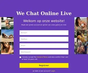 Wechatonline.live(We Chat Online Live) Screenshot