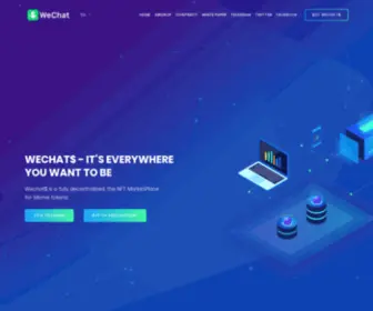 Wechatusd.com(It's everywhere you want to be) Screenshot