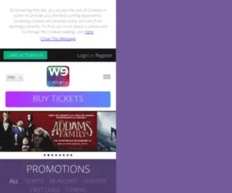 Wecinemas.com.sg(WE Cinemas by ENG WAH) Screenshot