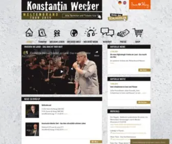 Wecker.de(Konstantin Wecker) Screenshot