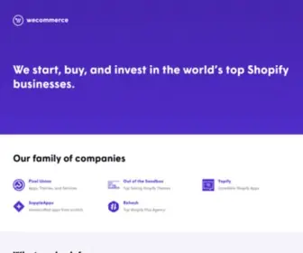 Wecommerce.co(WeCommerce) Screenshot