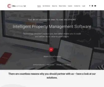 Weconnectu.co.za(Property Management Software) Screenshot