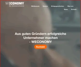 Weconomy.de(Der Gründerwettbewerb) Screenshot